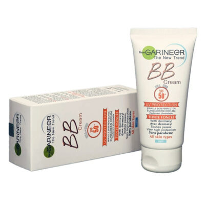 کرم ضدآفتاب رنگی BB گارنیه مدل +SPF۵۰ حجم 50 میلی‌ لیتر