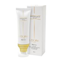 کرم ضدآفتاب +SPF50 بی رنگ لدورا کر ۸۰ میلی لیتر