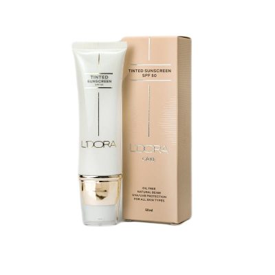 کرم ضدآفتاب رنگی SPF50 لدورا کر 5۰ میلی لیتر